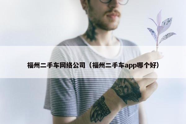 福州二手车网络公司（福州二手车app哪个好）
