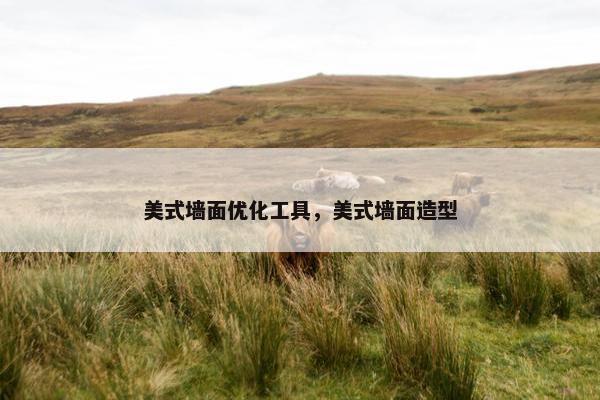 美式墙面优化工具，美式墙面造型