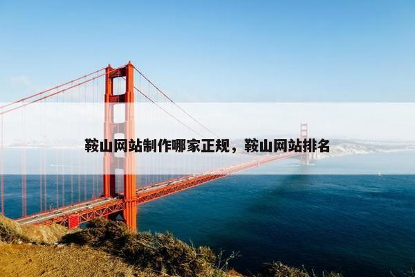 鞍山网站制作哪家正规，鞍山网站排名