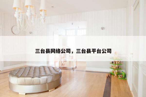 三台县网络公司，三台县平台公司