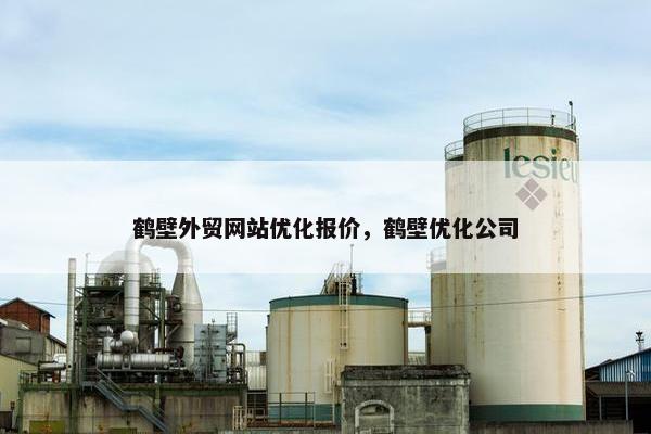 鹤壁外贸网站优化报价，鹤壁优化公司