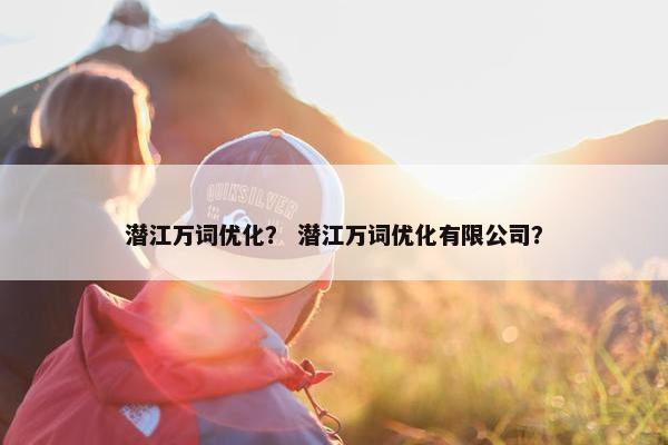 潜江万词优化？ 潜江万词优化有限公司？