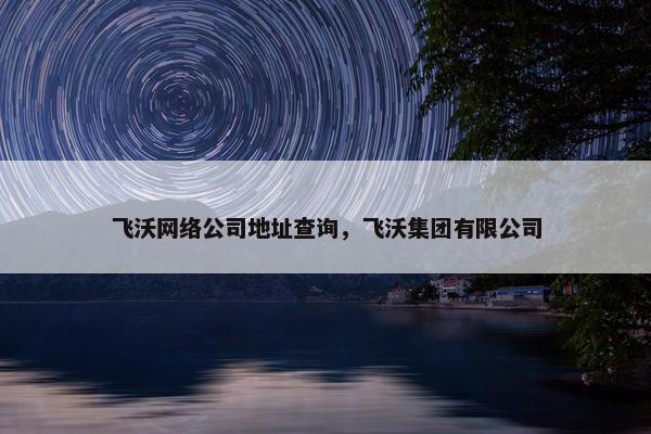 飞沃网络公司地址查询，飞沃集团有限公司