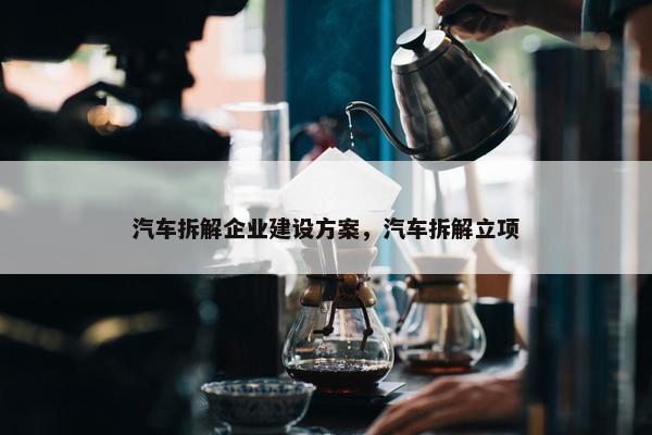 汽车拆解企业建设方案，汽车拆解立项