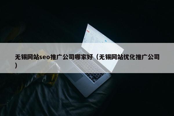 无锡网站seo推广公司哪家好（无锡网站优化推广公司）