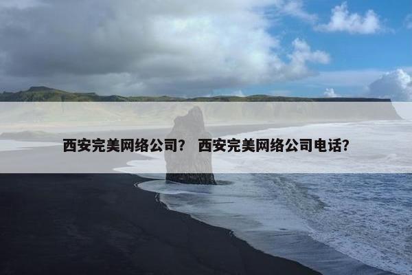西安完美网络公司？ 西安完美网络公司电话？