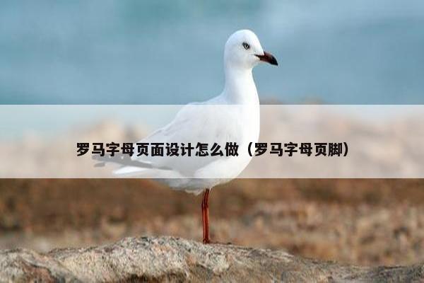 罗马字母页面设计怎么做（罗马字母页脚）